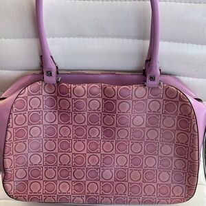 Salvatore Ferragamo Lavender Shoulder Bag